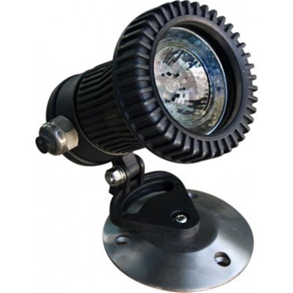 Dabmar Lighting 21 ft. Cord 7 watt LED PVC Underwater Light - MR16; Black - 12V LV341-LED7-B